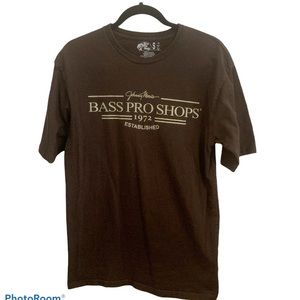 Brown Bass Pro Shop Tee